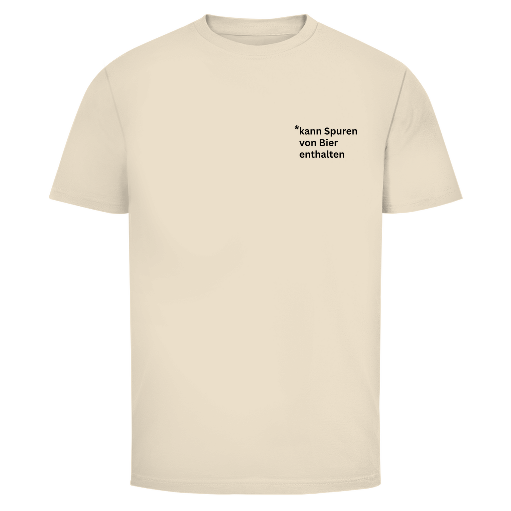 T-Shirt Männer- Kann Spuren von Bier enthalten