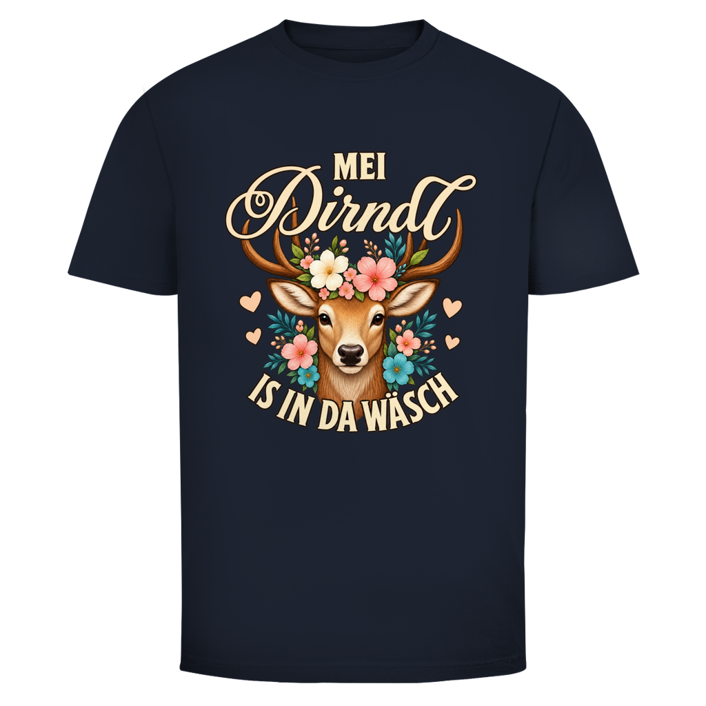 Mei Dirndl is in da wäsch | Unisex Shirt
