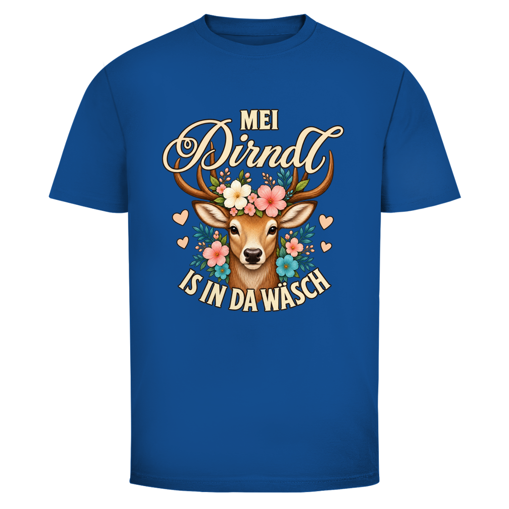 Mei Dirndl is in da wäsch | Unisex Shirt