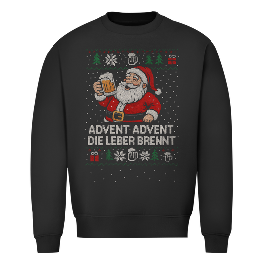 Advent Advent die Leber brennt | Ugly Sweater
