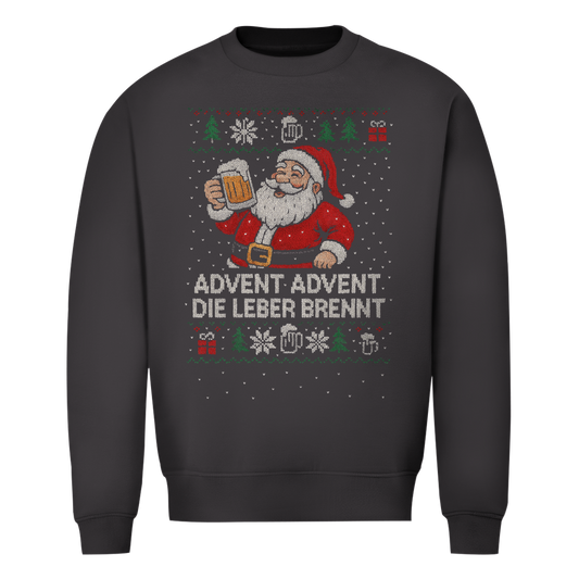 Advent Advent die Leber brennt | Ugly Sweater