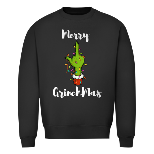 Merry Grinchmas Mittelfinger | Unsiex Sweatshirt