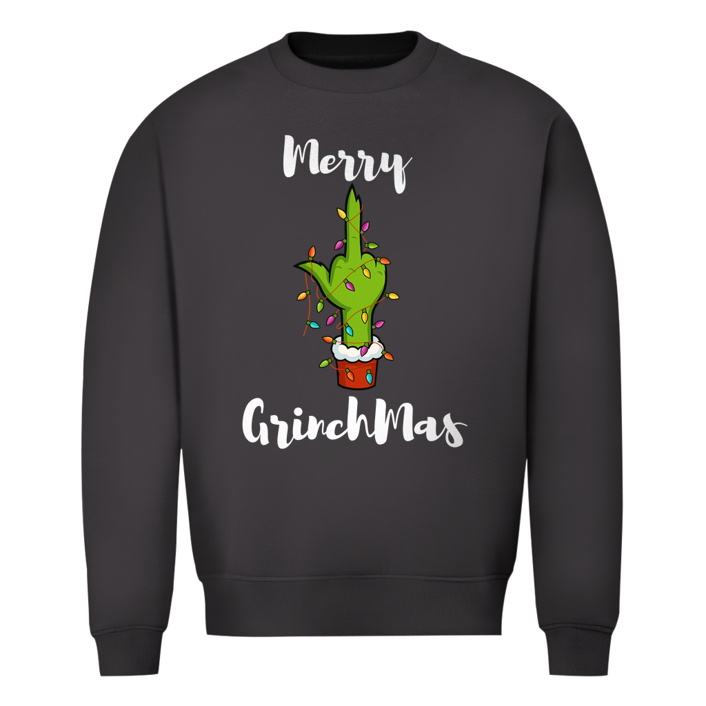 Merry Grinchmas Mittelfinger | Unsiex Sweatshirt