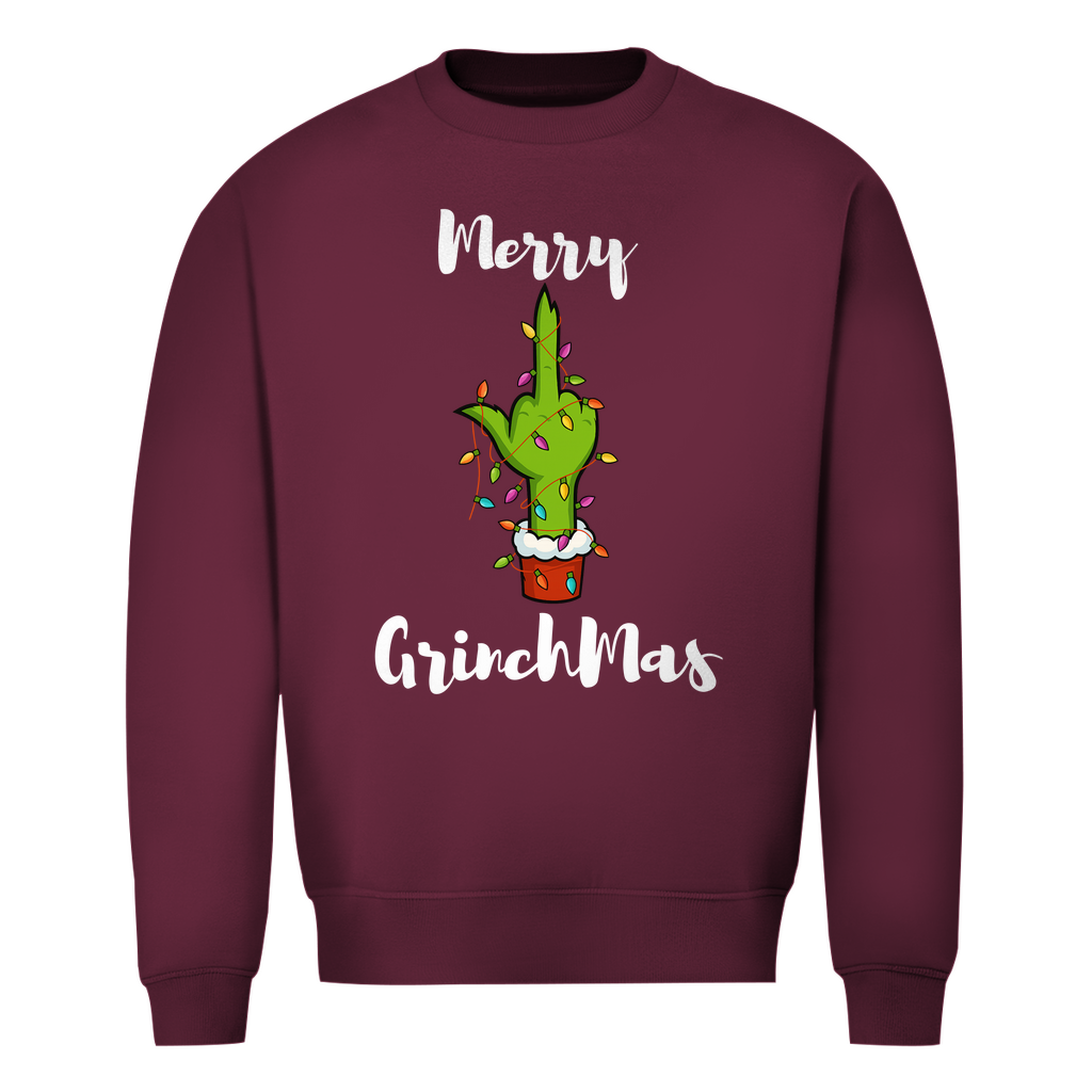 Merry Grinchmas Mittelfinger | Unsiex Sweatshirt