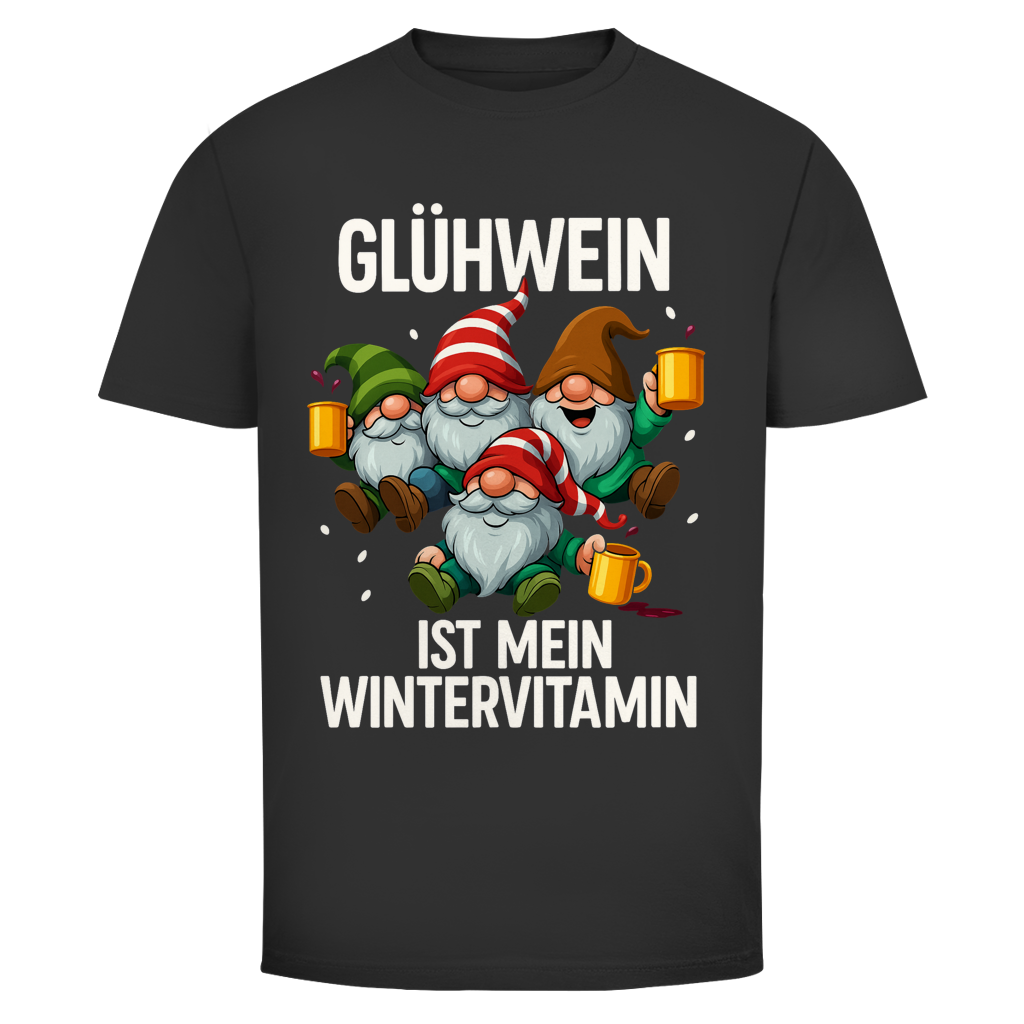Glühwein ist mein Wintervitamin | Unisex T-Shirt