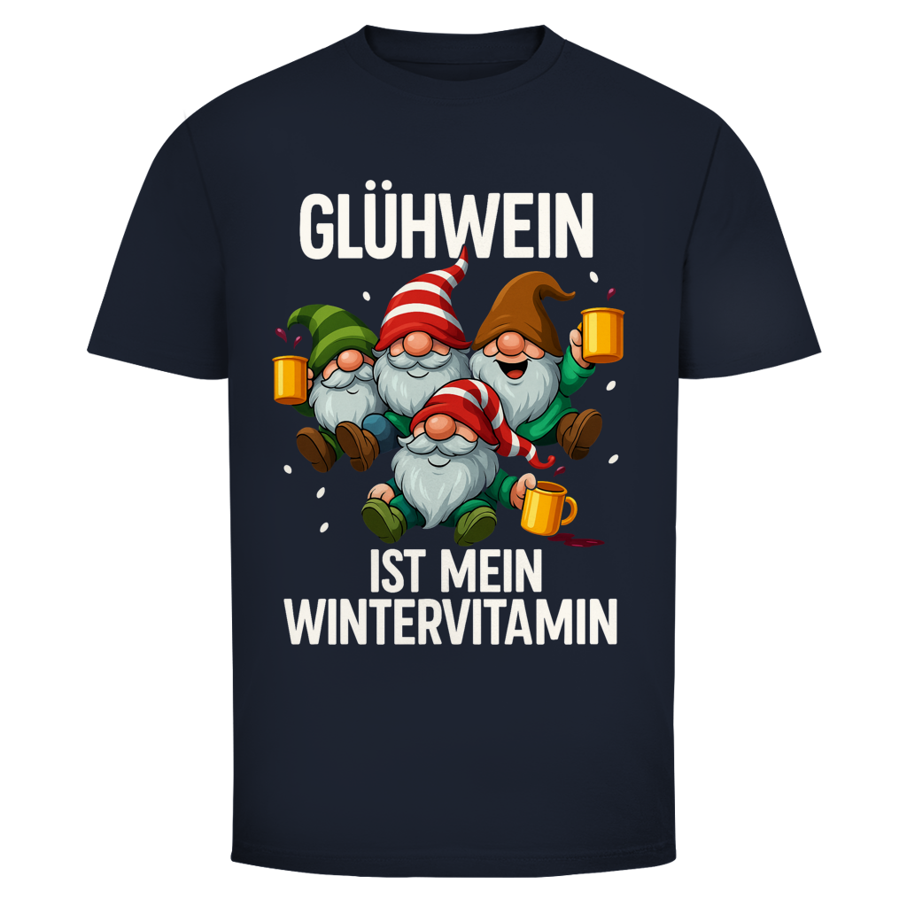 Glühwein ist mein Wintervitamin | Unisex T-Shirt