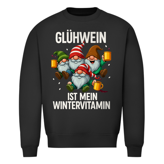 Glühwein ist mein Wintervitamin | Unisex Sweatshirt