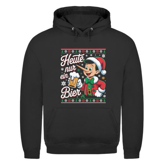 Heute nur ein Bier Xmas Edition | Unisex Hoodie