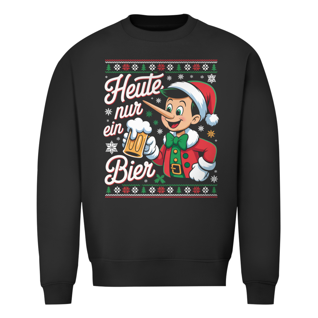 Heute nur ein Bier Xmas Edition | Ugly Sweater