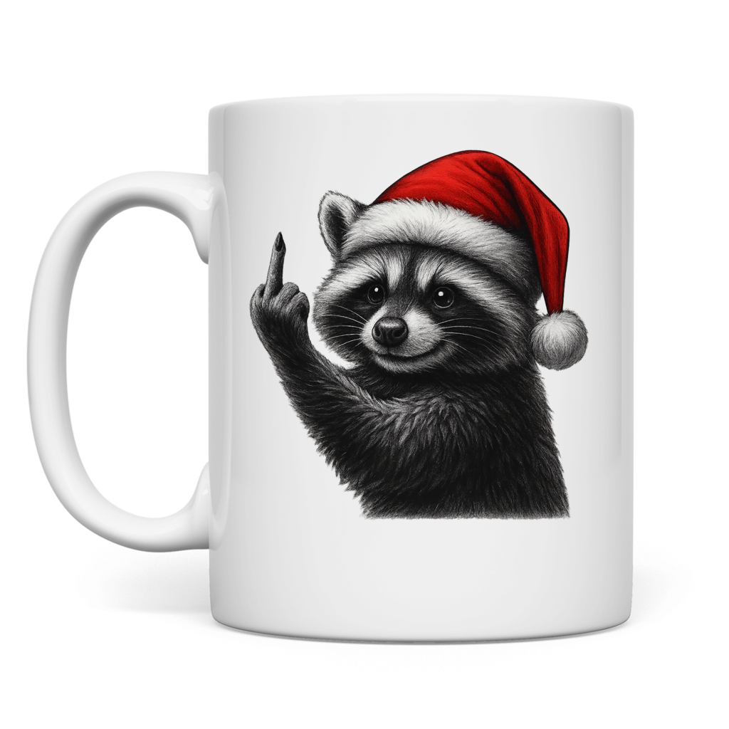 Waschbär Xmas Edition | Tasse
