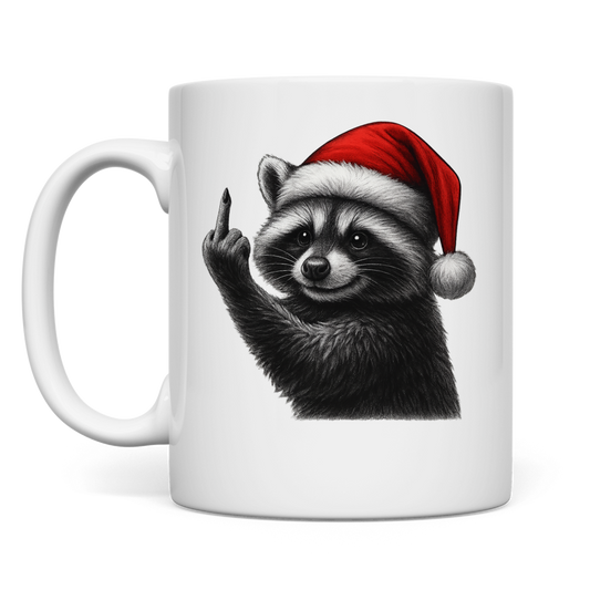 Waschbär Xmas Edition | Tasse
