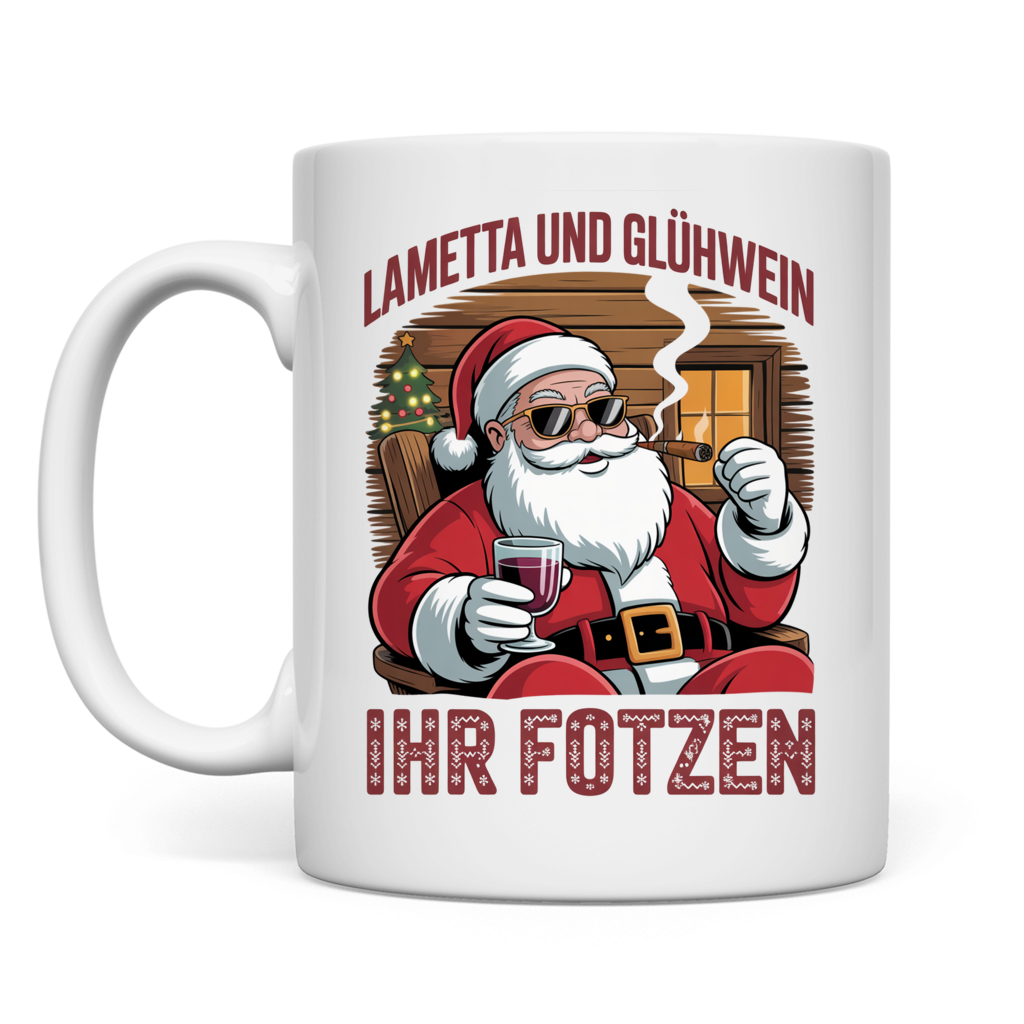 Lametta und Glühwein | Tasse