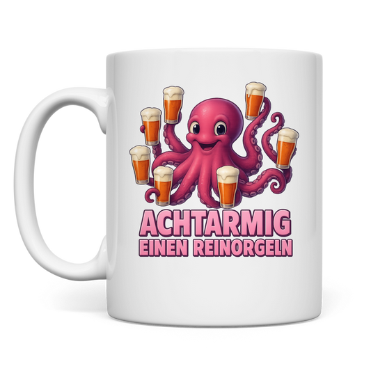 Achtarmig einen reinorgeln | Tasse