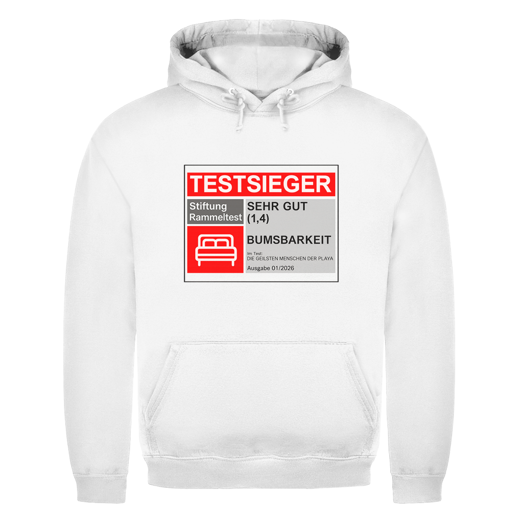 Testsieger Bumsbarkeit | Unisex Hoodie