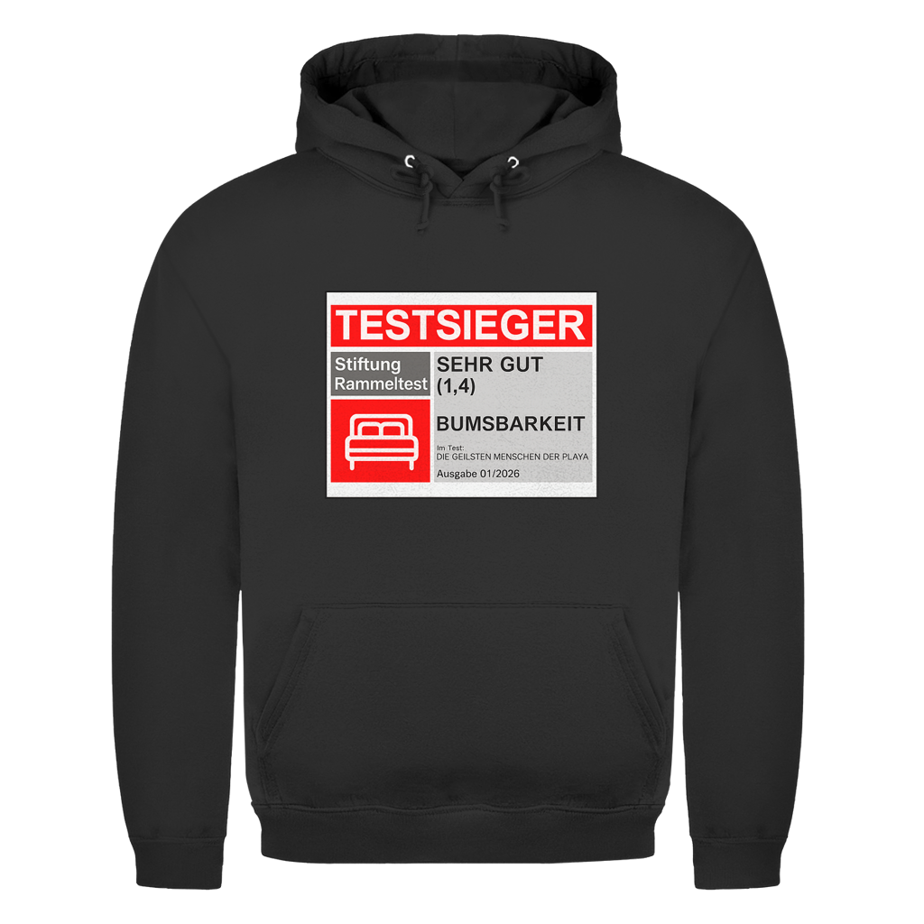 Testsieger Bumsbarkeit | Unisex Hoodie