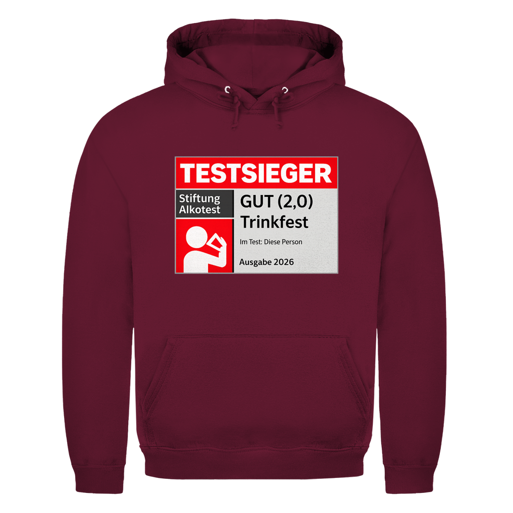Testsieger Trinkfest | Unisex Hoodie