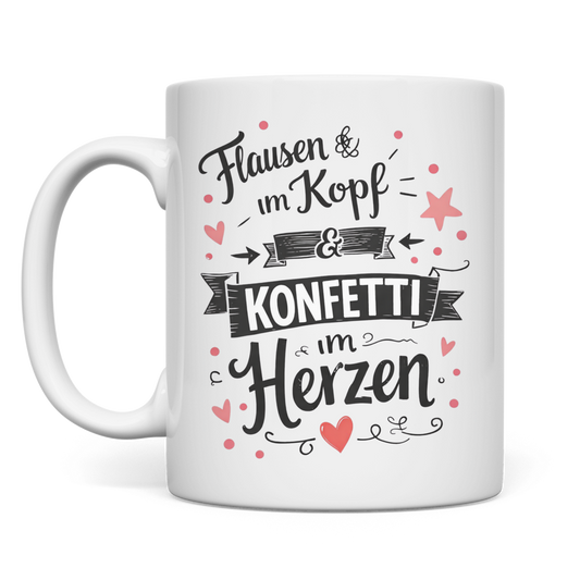 Flausen im Kopf | Tasse