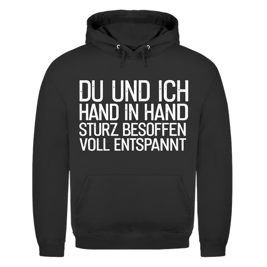 Du und Ich Hand in Hand | Unisex Hoodie
