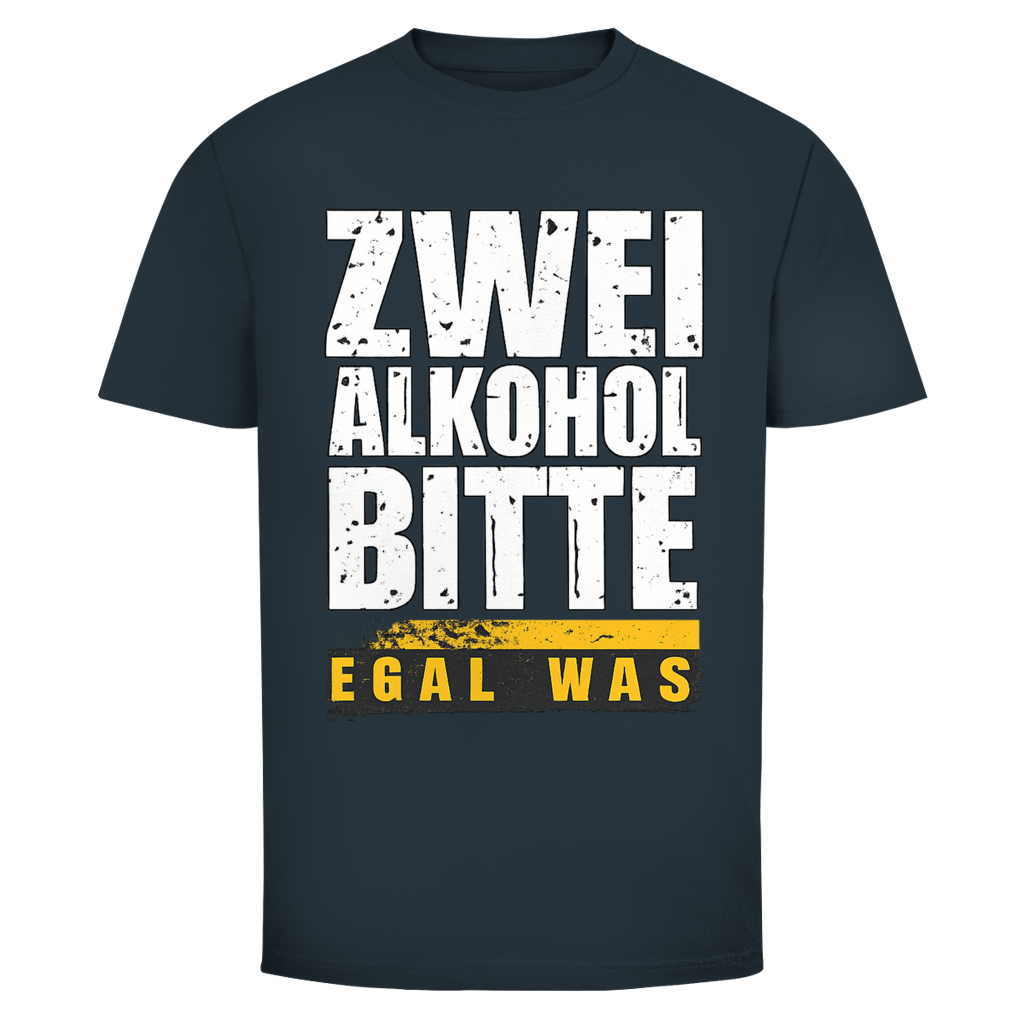 Zwei Alkohol bitte  | Unisex T-Shirts