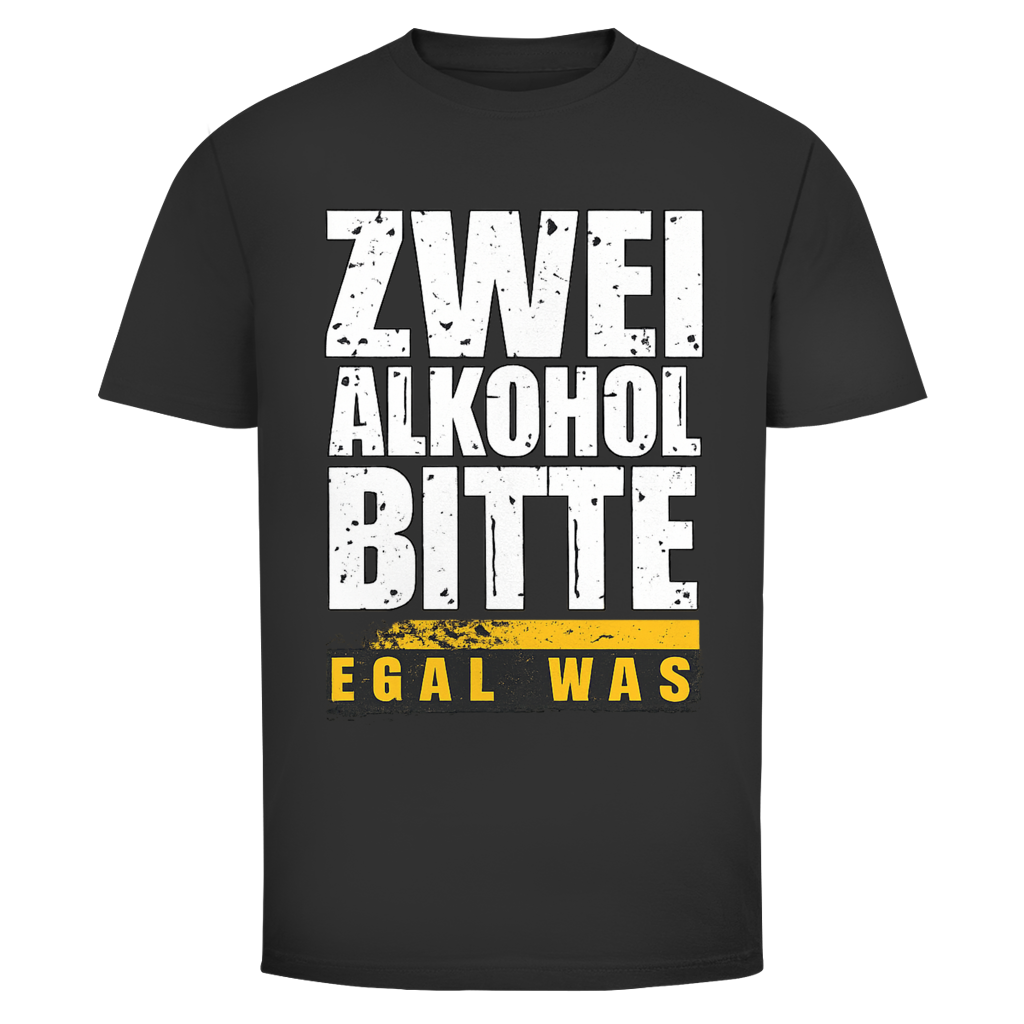 Zwei Alkohol bitte  | Unisex T-Shirts