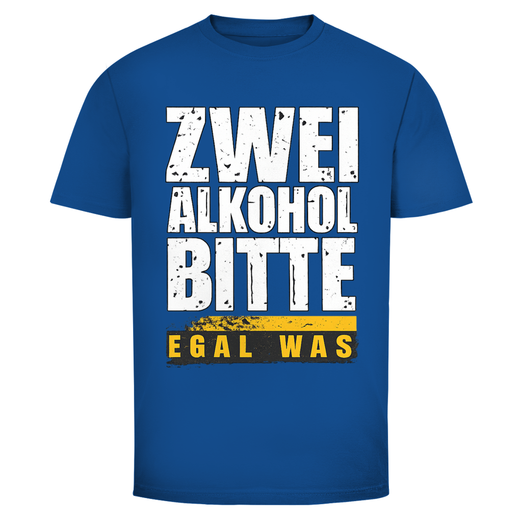 Zwei Alkohol bitte  | Unisex T-Shirts