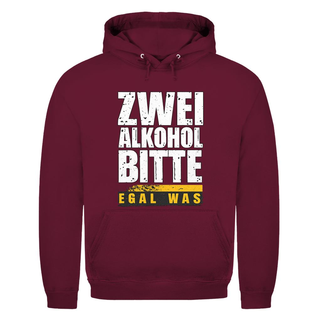 Zwei Alkohol bitte  | Unisex Hoodie