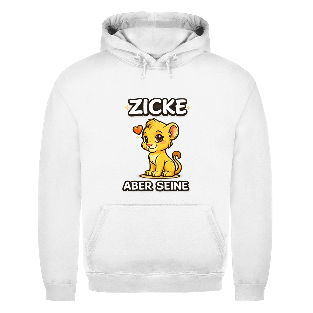 Zicke aber seine Löwin | Unisex Hoodie