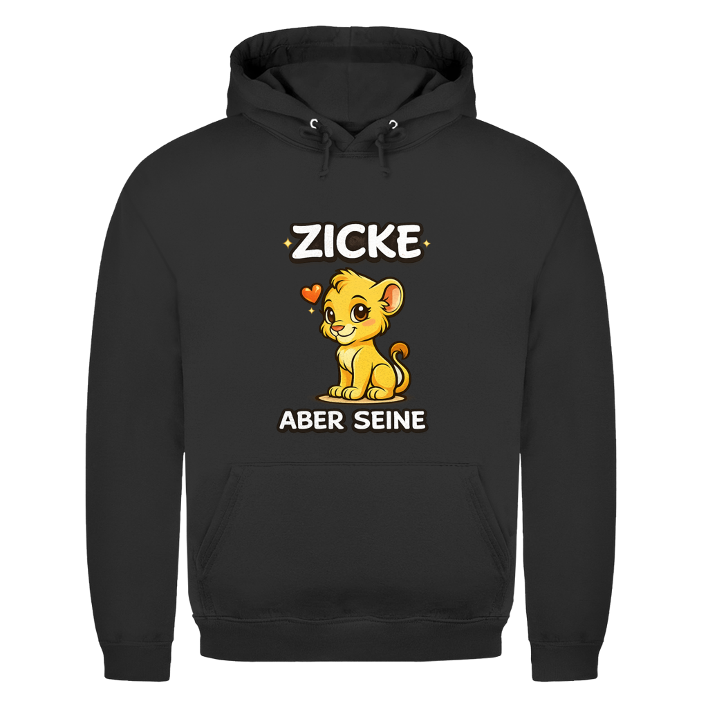 Zicke aber seine Löwin | Unisex Hoodie