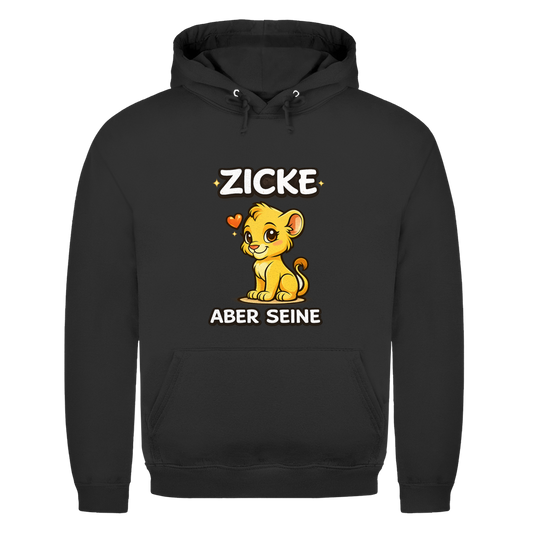 Zicke aber seine Löwin | Unisex Hoodie