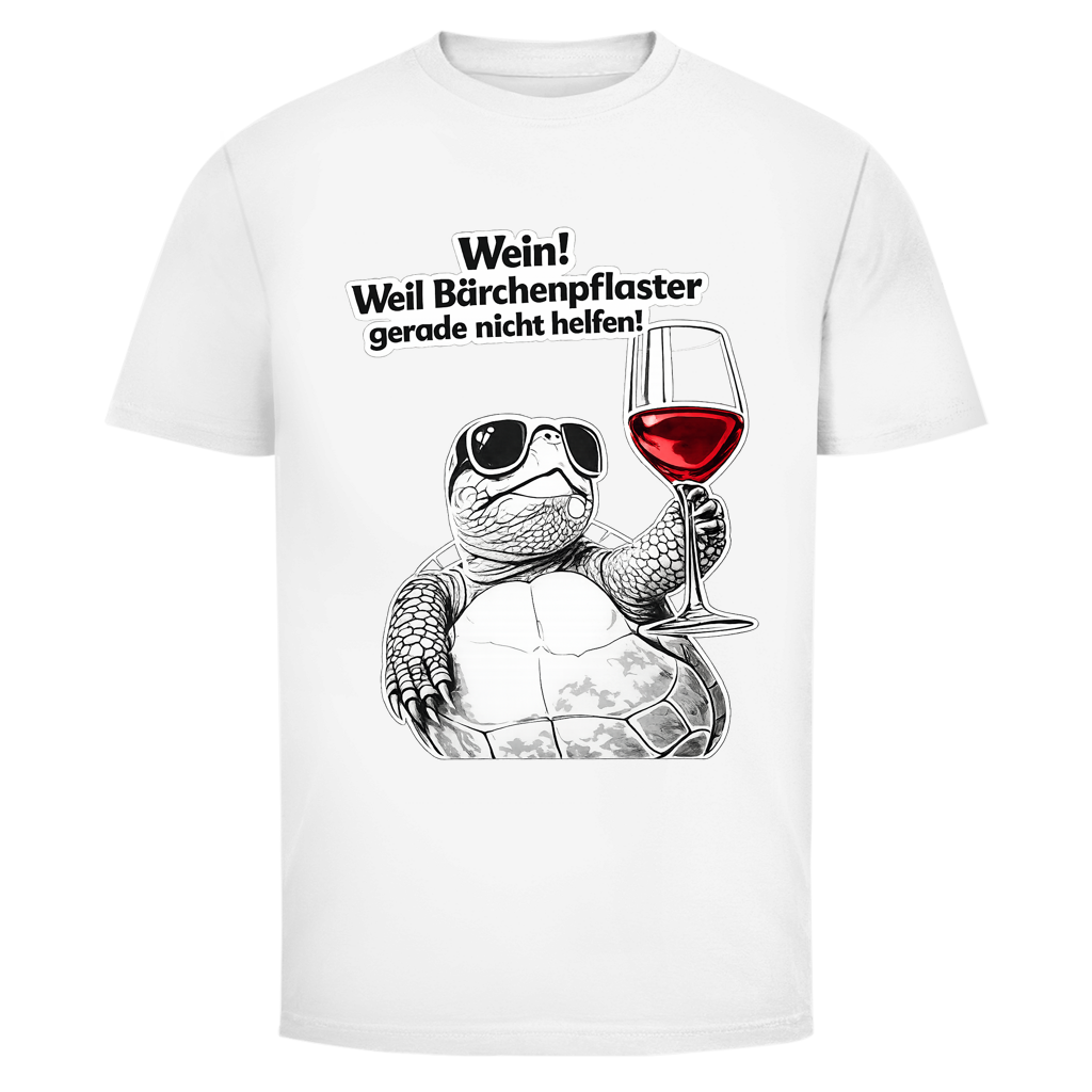 Wein! Weil Bärchenpflaster gerade nicht helfen | Unisex T-Shirt
