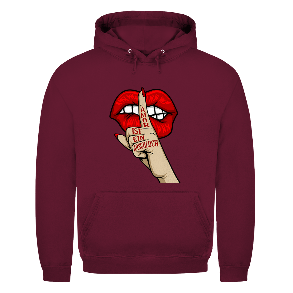 Amor ist ein Arschloch | Unisex Hoodie