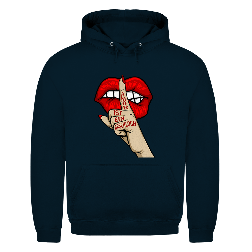 Amor ist ein Arschloch | Unisex Hoodie