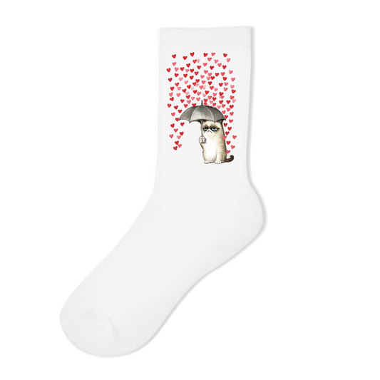 Herzregen Cat | Socken