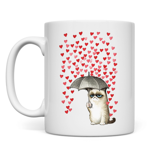 Herzregen Cat | Tasse