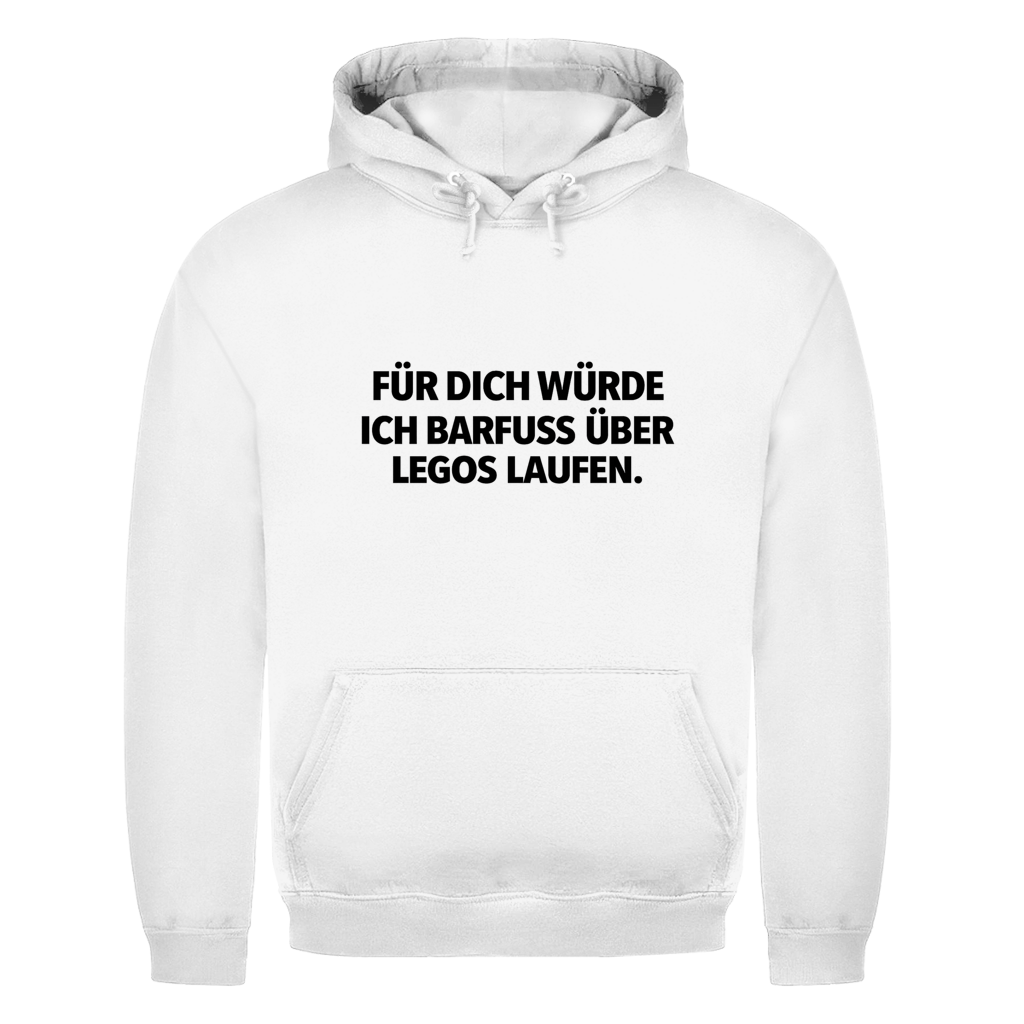 Barfuß über Legos  | Unisex Hoodie