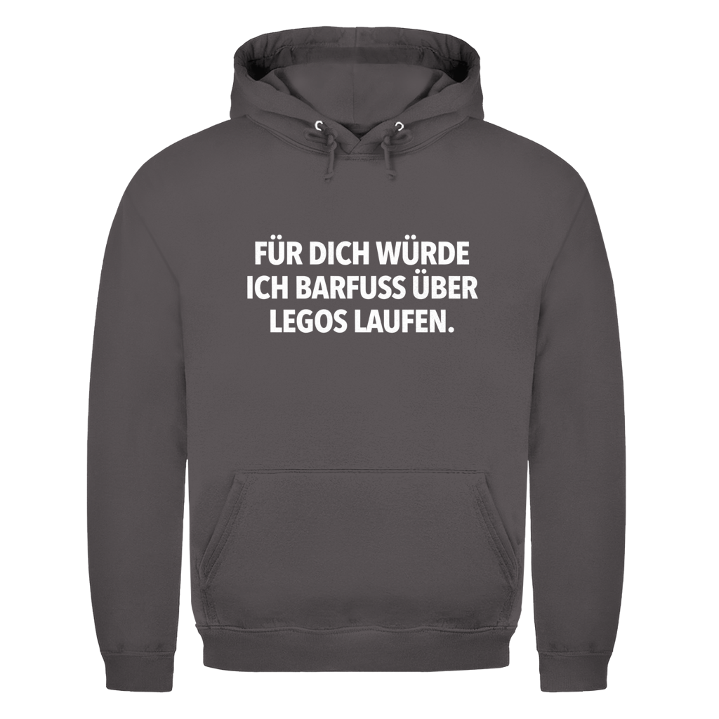 Barfuß über Legos  | Unisex Hoodie