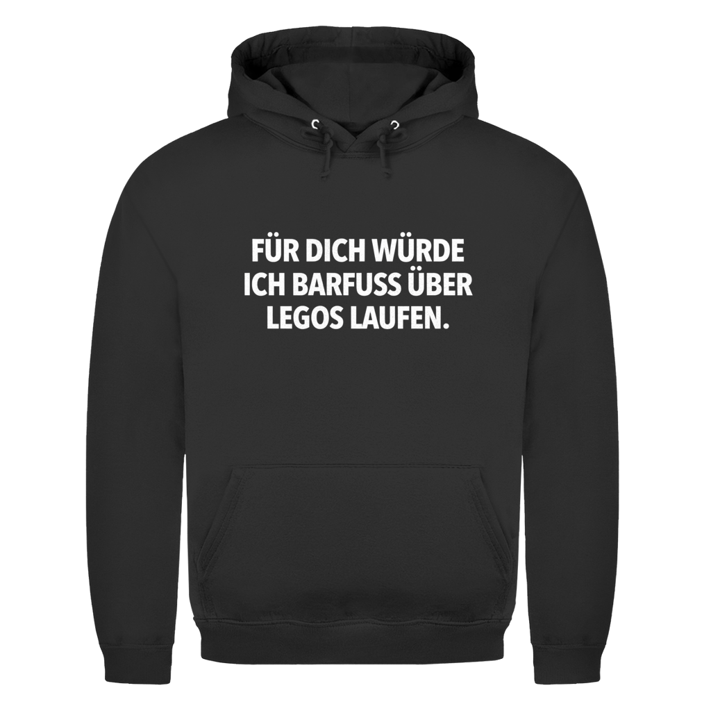 Barfuß über Legos  | Unisex Hoodie