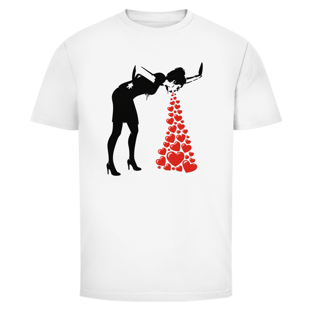 Herzen kotzen  | Unisex T-Shirt