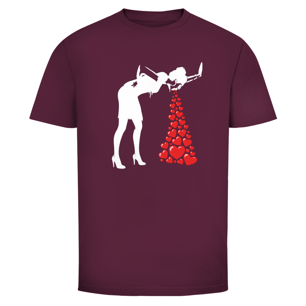 Herzen kotzen  | Unisex T-Shirt