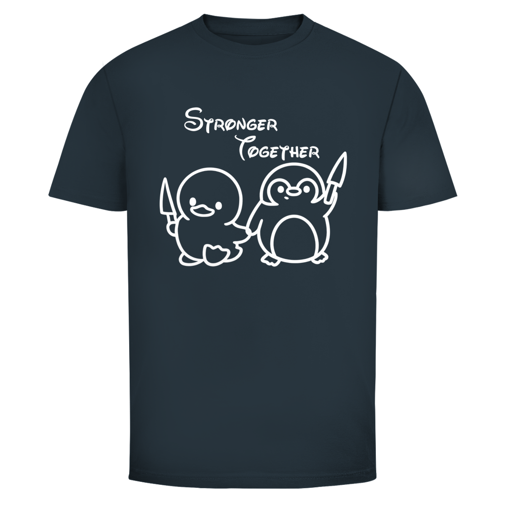 Stronger Together Ente & Pinguin | Unisex T-Shirt