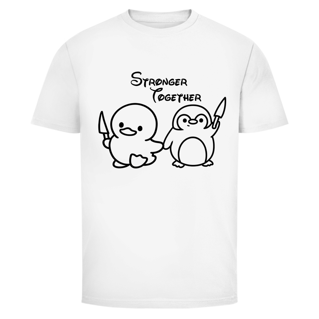 Stronger Together Ente & Pinguin | Unisex T-Shirt