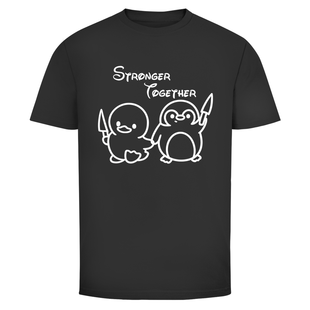 Stronger Together Ente & Pinguin | Unisex T-Shirt