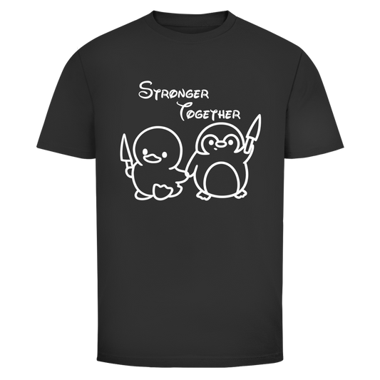 Stronger Together Ente & Pinguin | Unisex T-Shirt