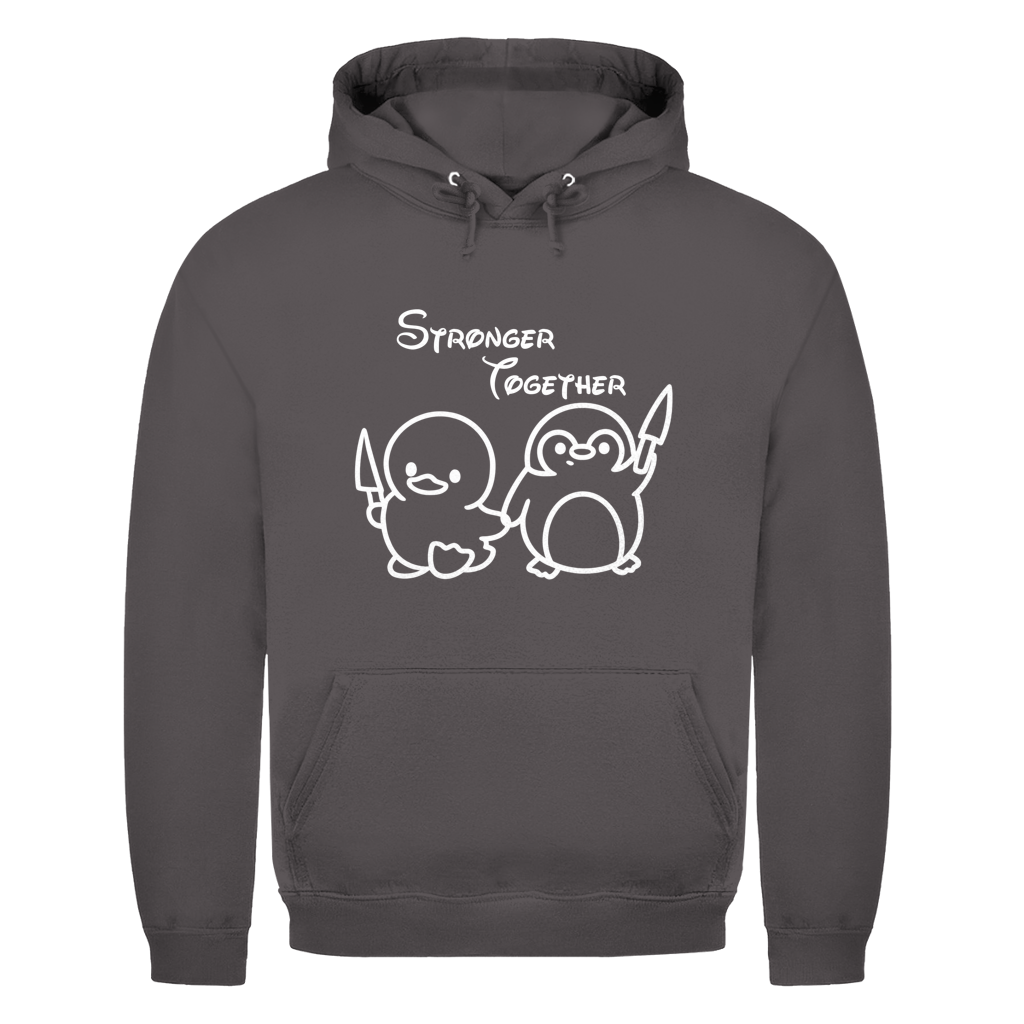 Stronger Together Ente & Pinguin | Unisex Hoodie