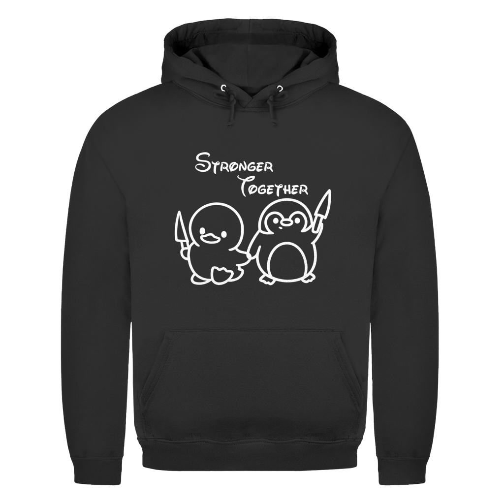 Stronger Together Ente & Pinguin | Unisex Hoodie
