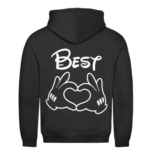 Best Herz Rückendruck | Unisex Hoodie