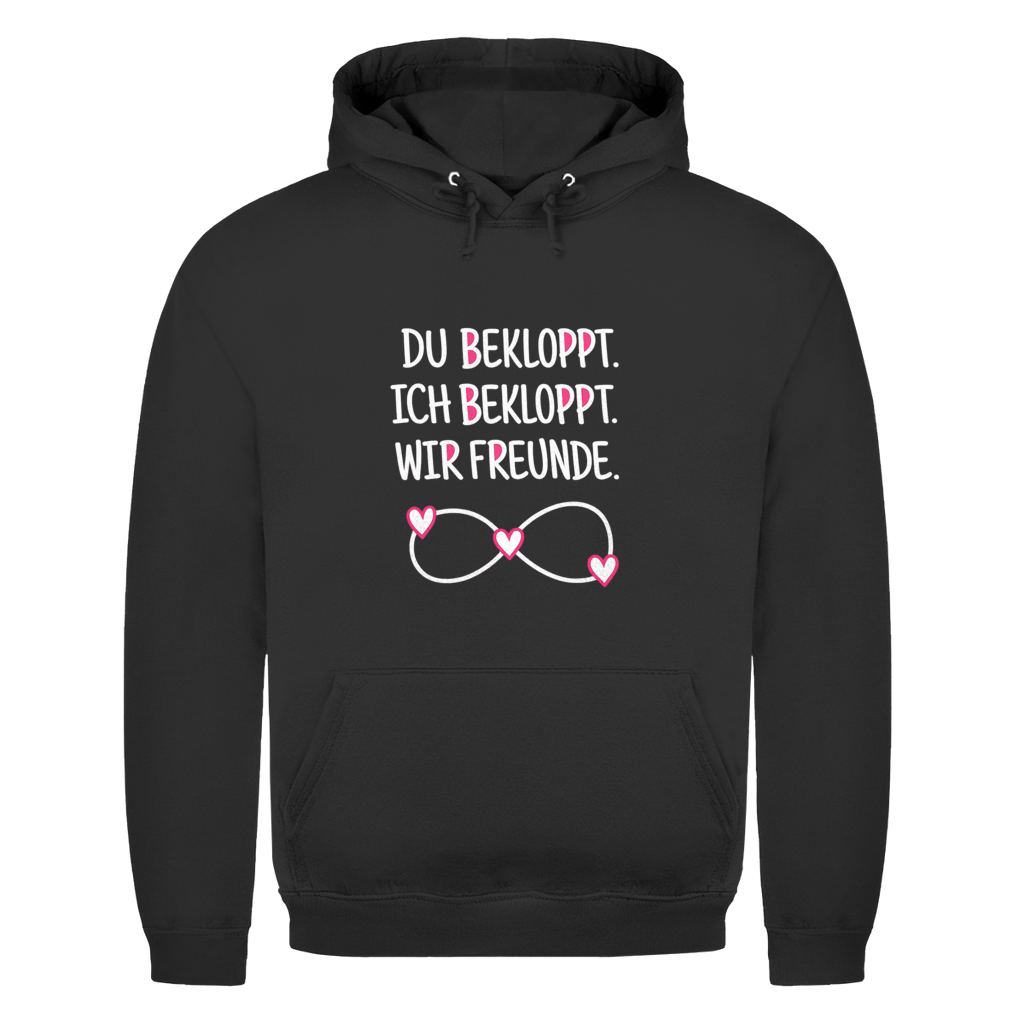 Du bekloppt. Ich bekloppt. | Unisex Hoodie
