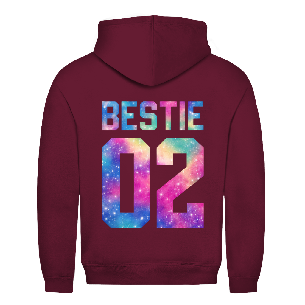 Bestie 02 Rückendruck | Unisex Hoodie