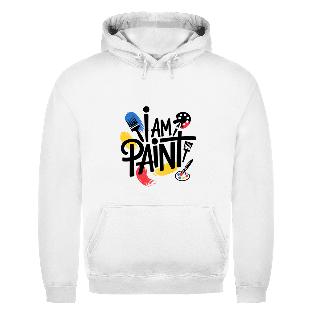 I am Paint Rückendruck | Unisex Hoodie
