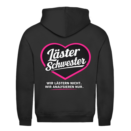 Läster Schwester Rückendruck | Unisex Hoodie